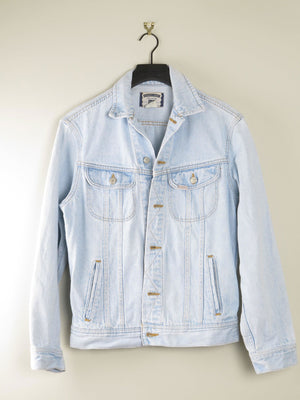 Men’s Vintage Lee Denim Jacket Light Denim S - The Harlequin