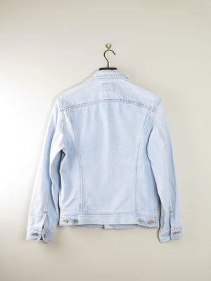 Men’s Vintage Lee Denim Jacket Light Denim S - The Harlequin