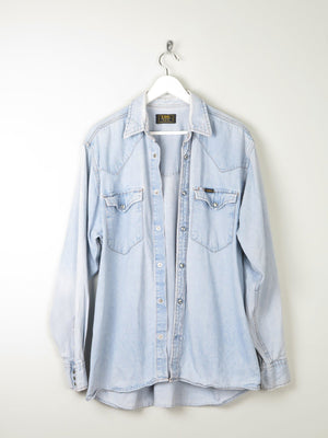 Men's Vintage Lee Light Denim Shirt - The Harlequin