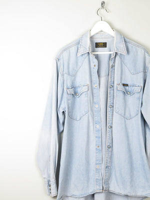 Men's Vintage Lee Light Denim Shirt - The Harlequin