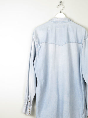 Men's Vintage Lee Light Denim Shirt - The Harlequin