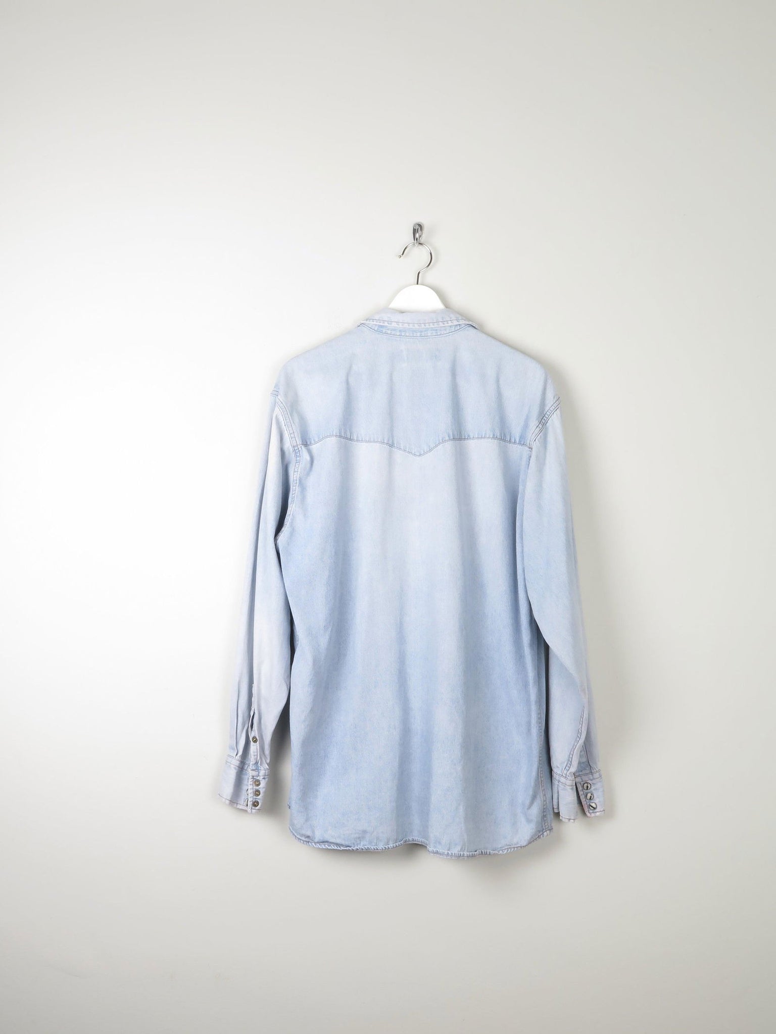 Men's Vintage Lee Light Denim Shirt - The Harlequin