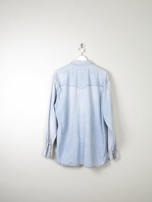 Men's Vintage Lee Light Denim Shirt - The Harlequin