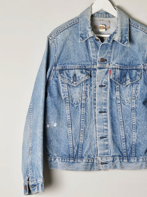 Men’s Vintage Levi’s Denim Trucker Jacket S - The Harlequin