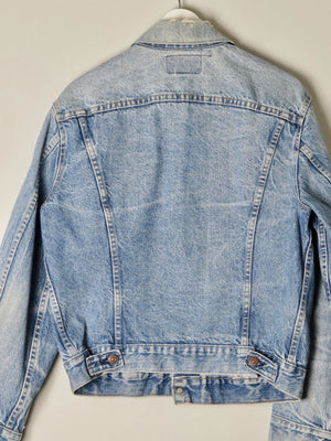 Men’s Vintage Levi’s Denim Trucker Jacket S - The Harlequin