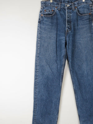 Men’s Vintage Levis 510 Blue Denim Jeans 33/36 - The Harlequin