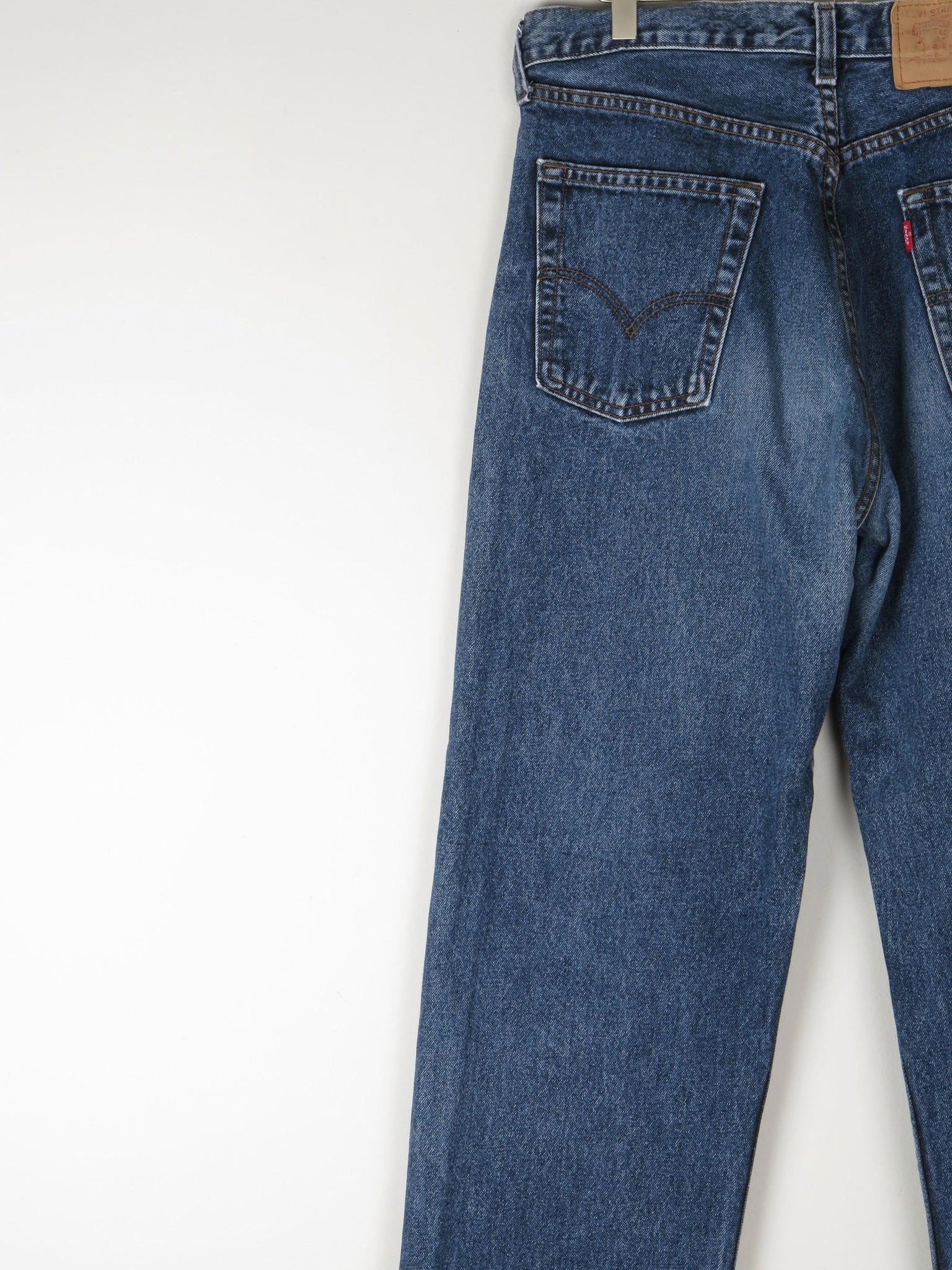 Men’s Vintage Levis 510 Blue Denim Jeans 33/36 - The Harlequin