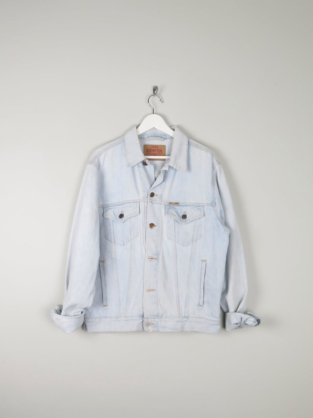 Men's Vintage Light Denim Jacket M - The Harlequin