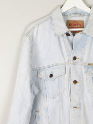 Men's Vintage Light Denim Jacket M - The Harlequin