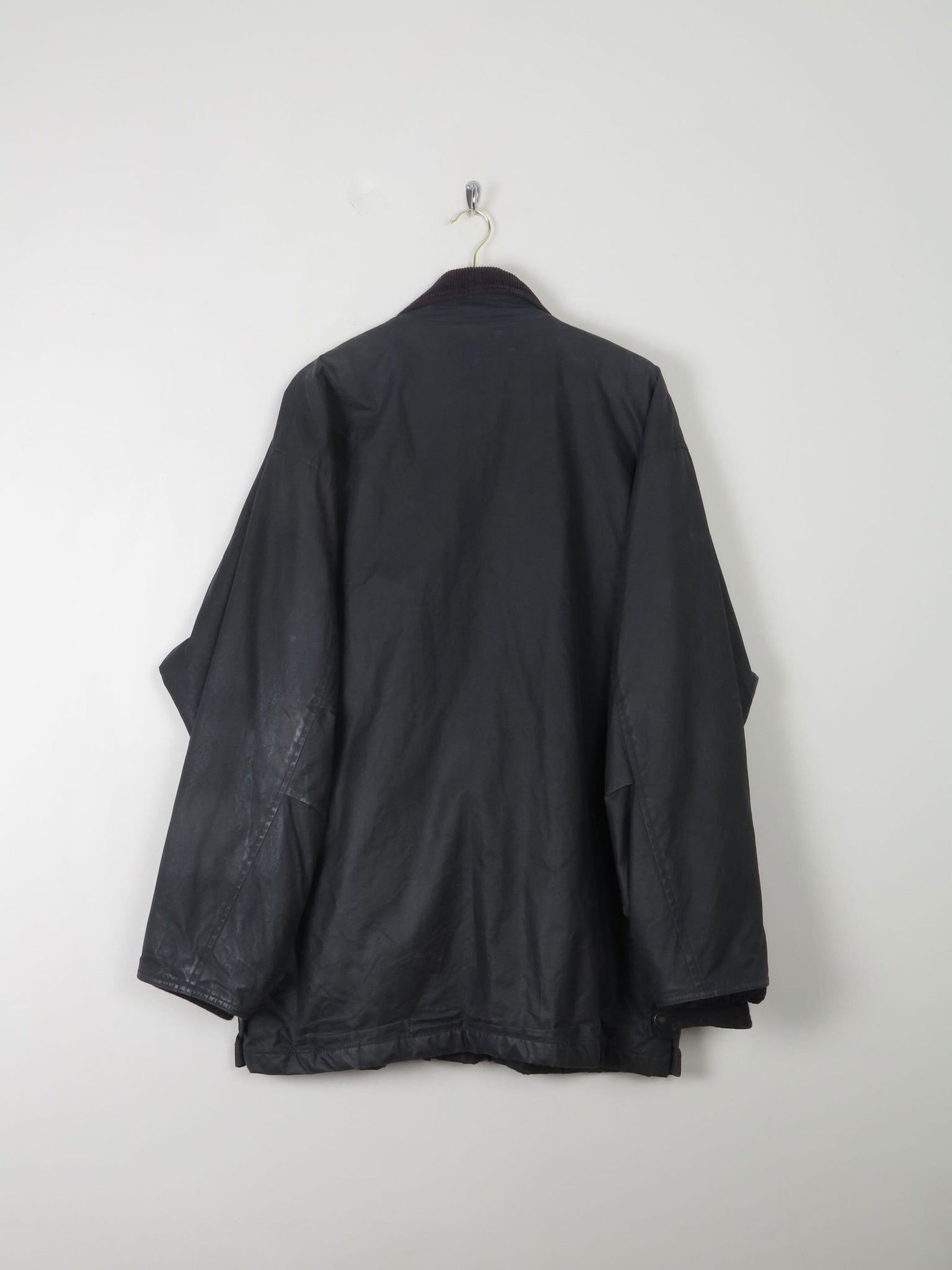 Men's Vintage Lined Wax Jacket Navy XL - The Harlequin