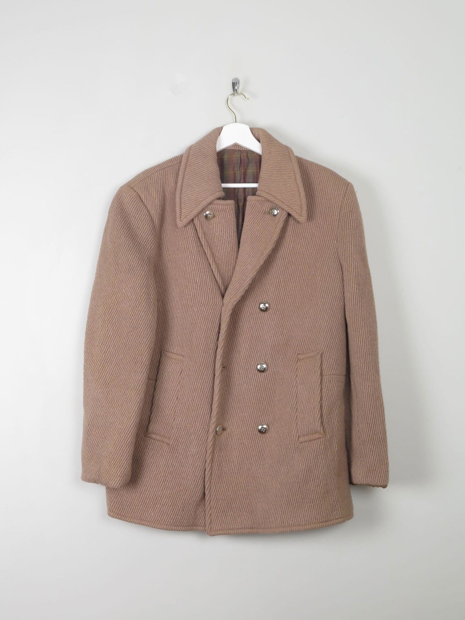 Men's Vintage Long Jacket 44/L - The Harlequin