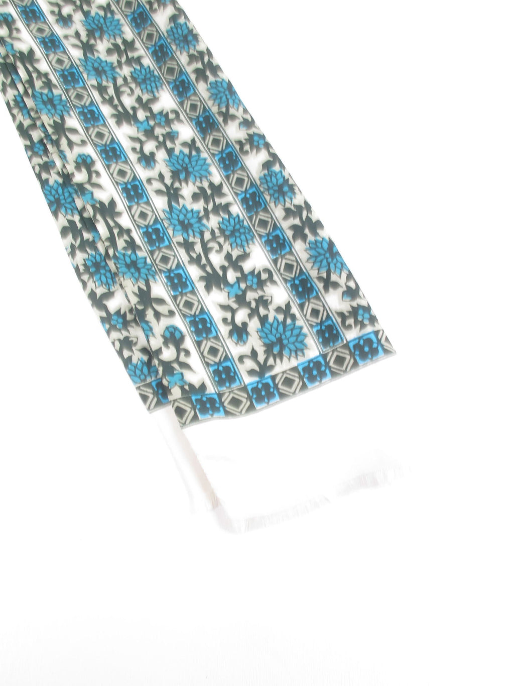 Men's Vintage Scarf Silk Printeda - The Harlequin