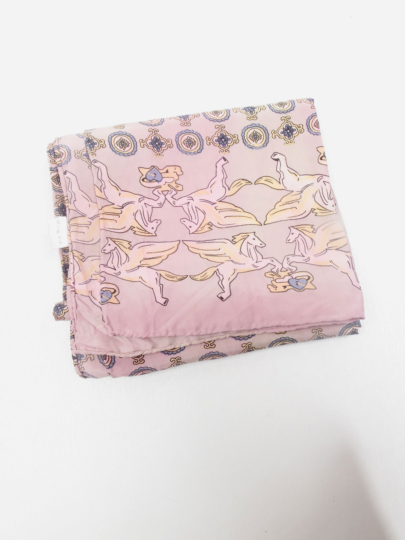 Men's Vintage Silk Scarf - The Harlequin