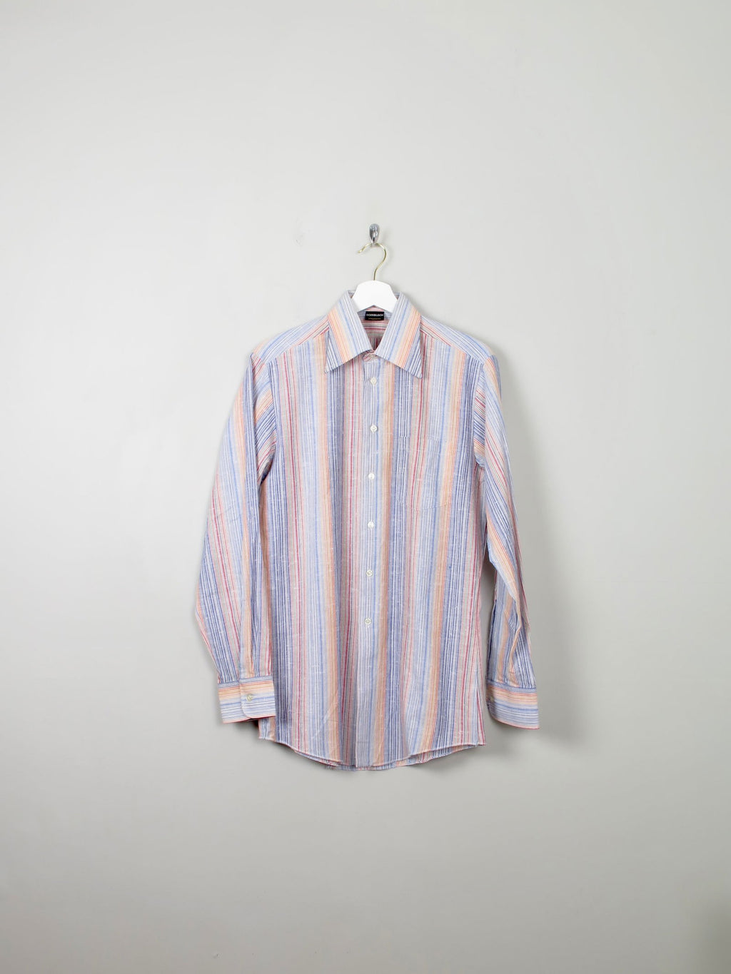 Men's Vintage Striped Shirt M - The Harlequin