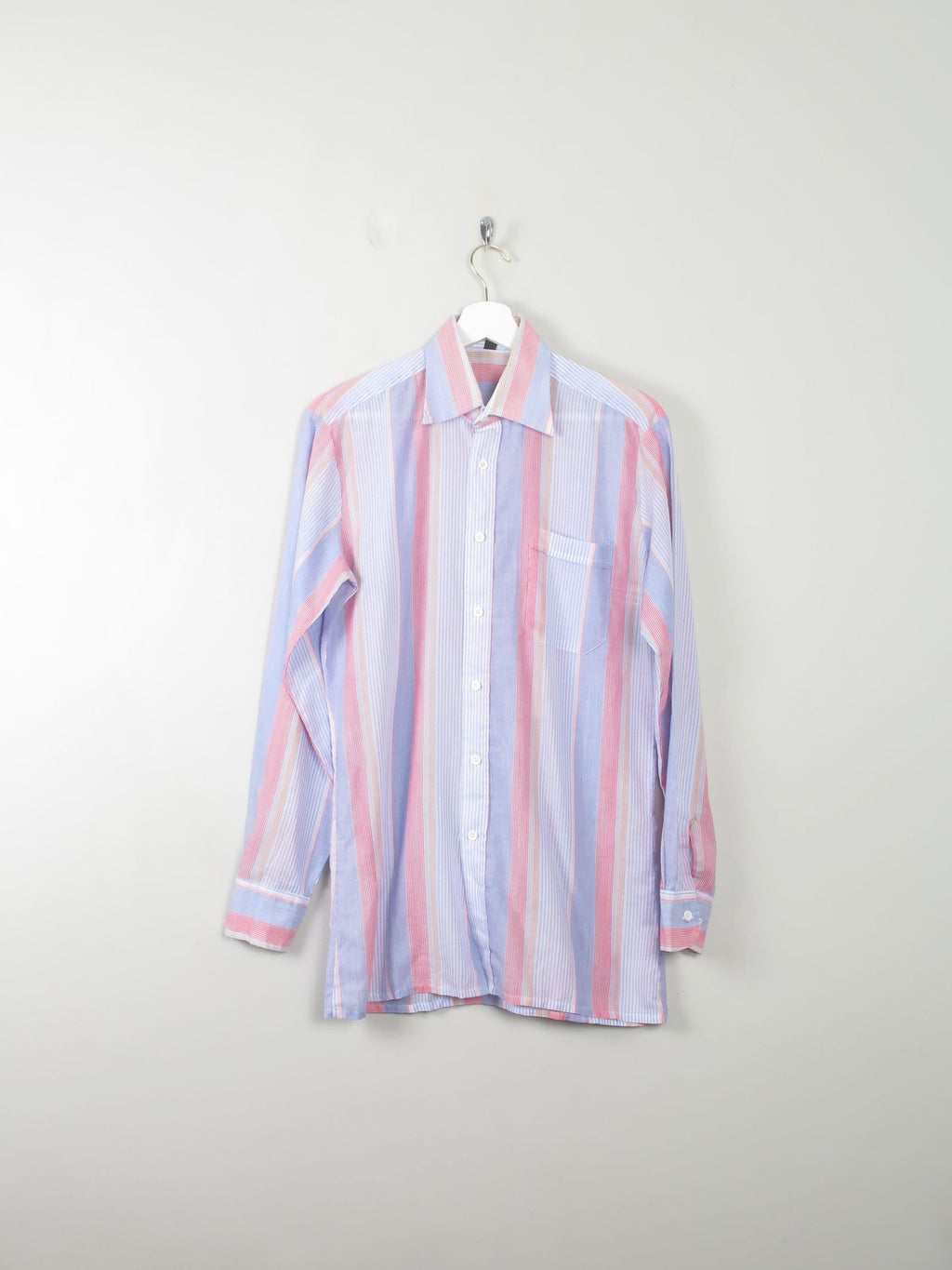 Men's Vintage Striped Shirt S - The Harlequin