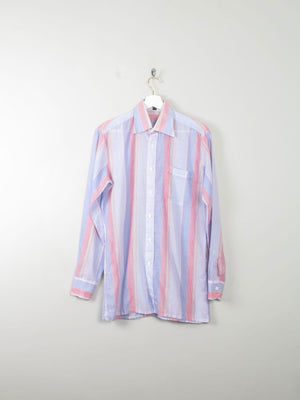 Men's Vintage Striped Shirt S - The Harlequin