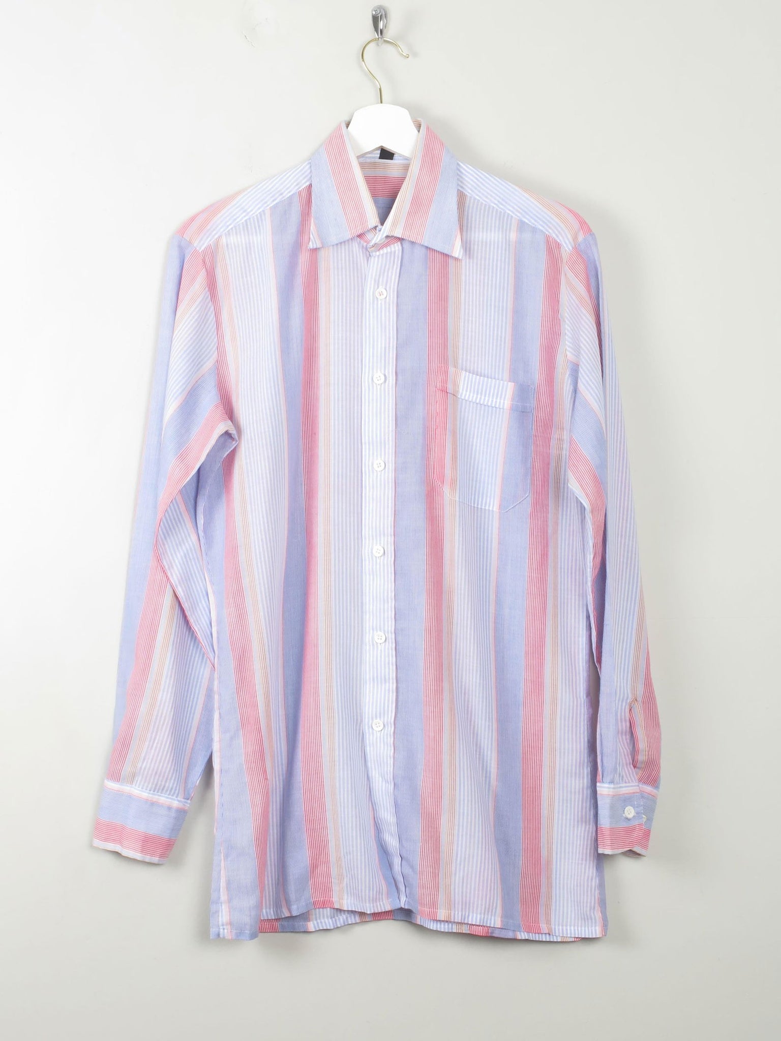 Men's Vintage Striped Shirt S - The Harlequin