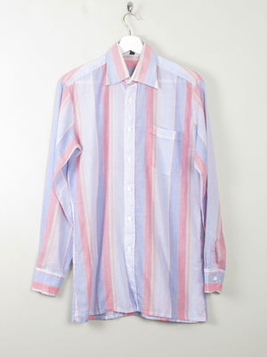 Men's Vintage Striped Shirt S - The Harlequin