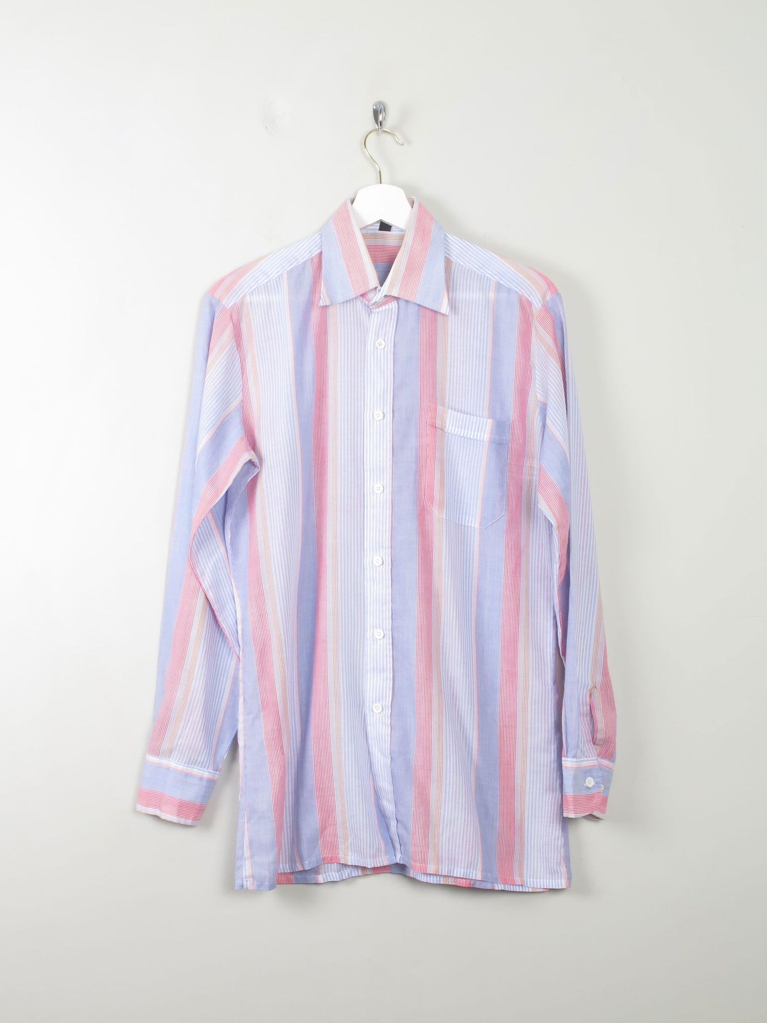 Men's Vintage Striped Shirt S - The Harlequin