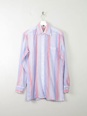 Men's Vintage Striped Shirt S - The Harlequin