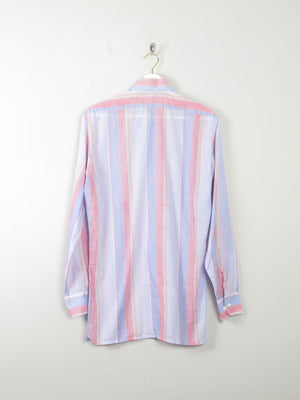 Men's Vintage Striped Shirt S - The Harlequin