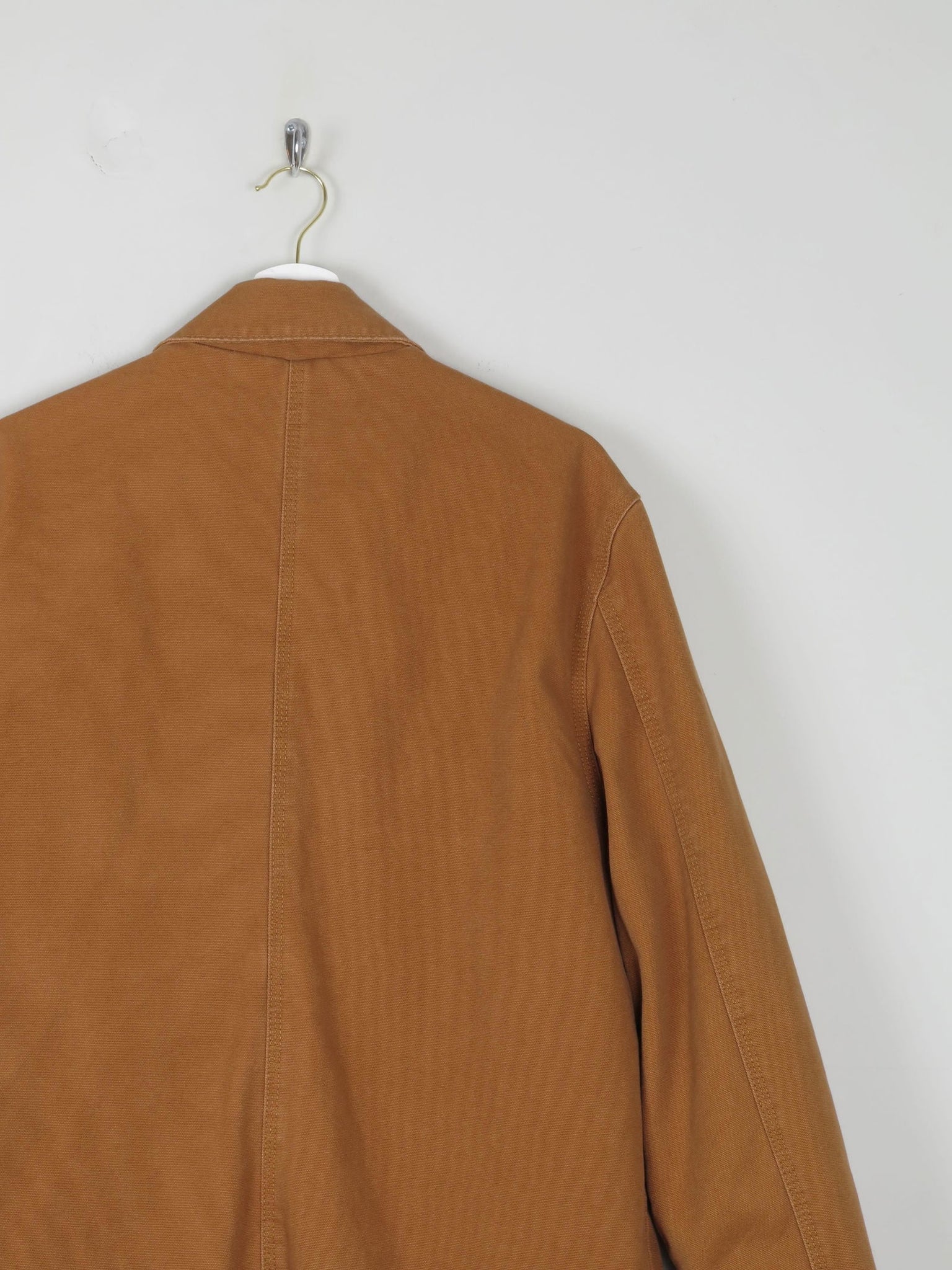 Men's Vintage Style The Stronghold Rust/Orange Chore Jacket L - The Harlequin