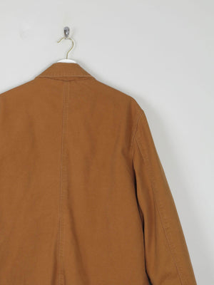 Men's Vintage Style The Stronghold Rust/Orange Chore Jacket L - The Harlequin