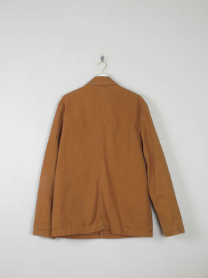 Men's Vintage Style The Stronghold Rust/Orange Chore Jacket L - The Harlequin