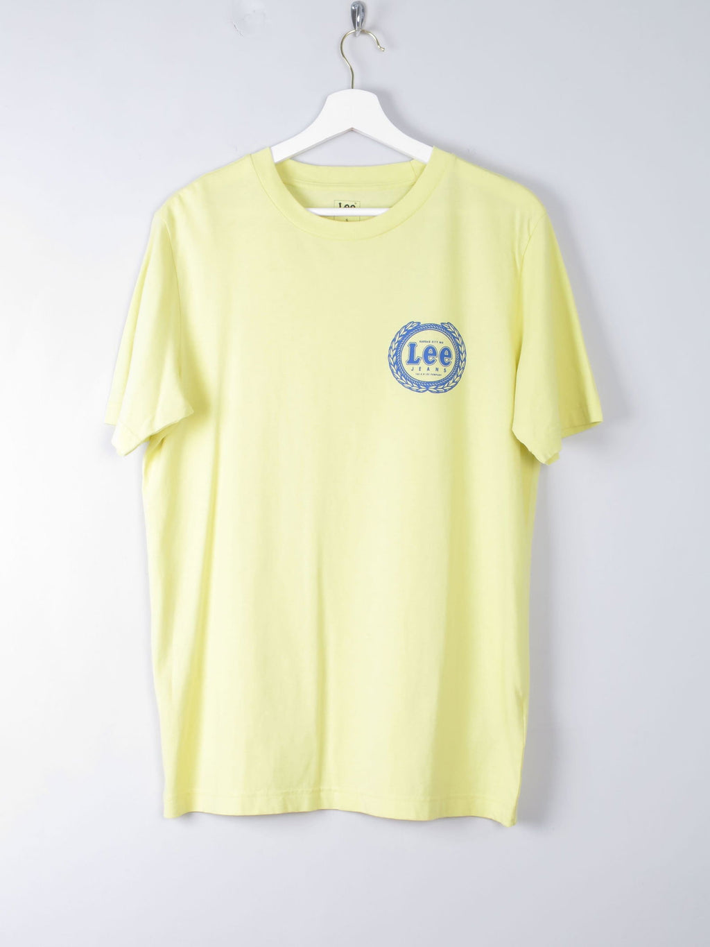 Men's Vintage Style Yellow Lee T-shirt S New - The Harlequin
