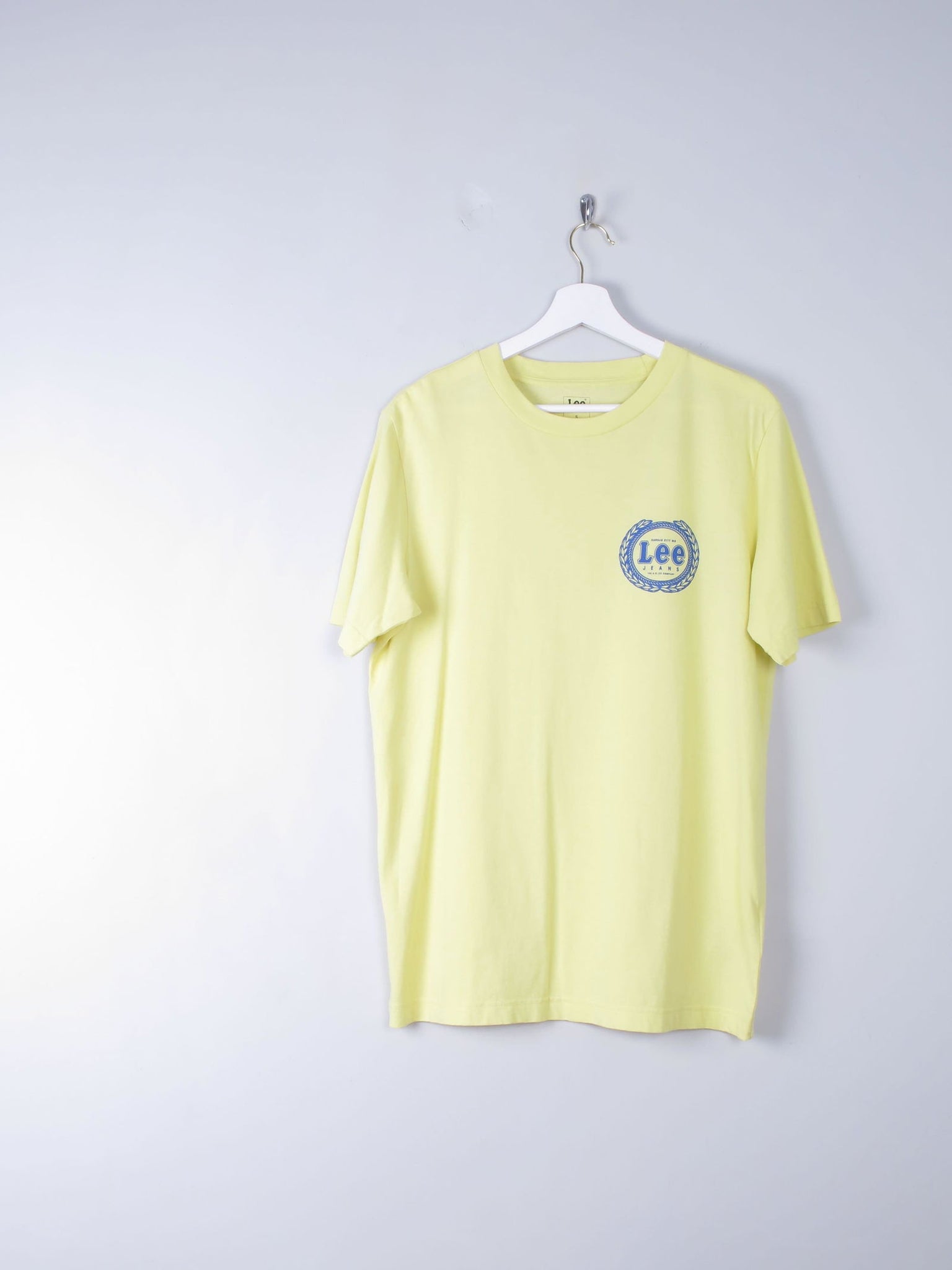Men's Vintage Style Yellow Lee T-shirt S New - The Harlequin