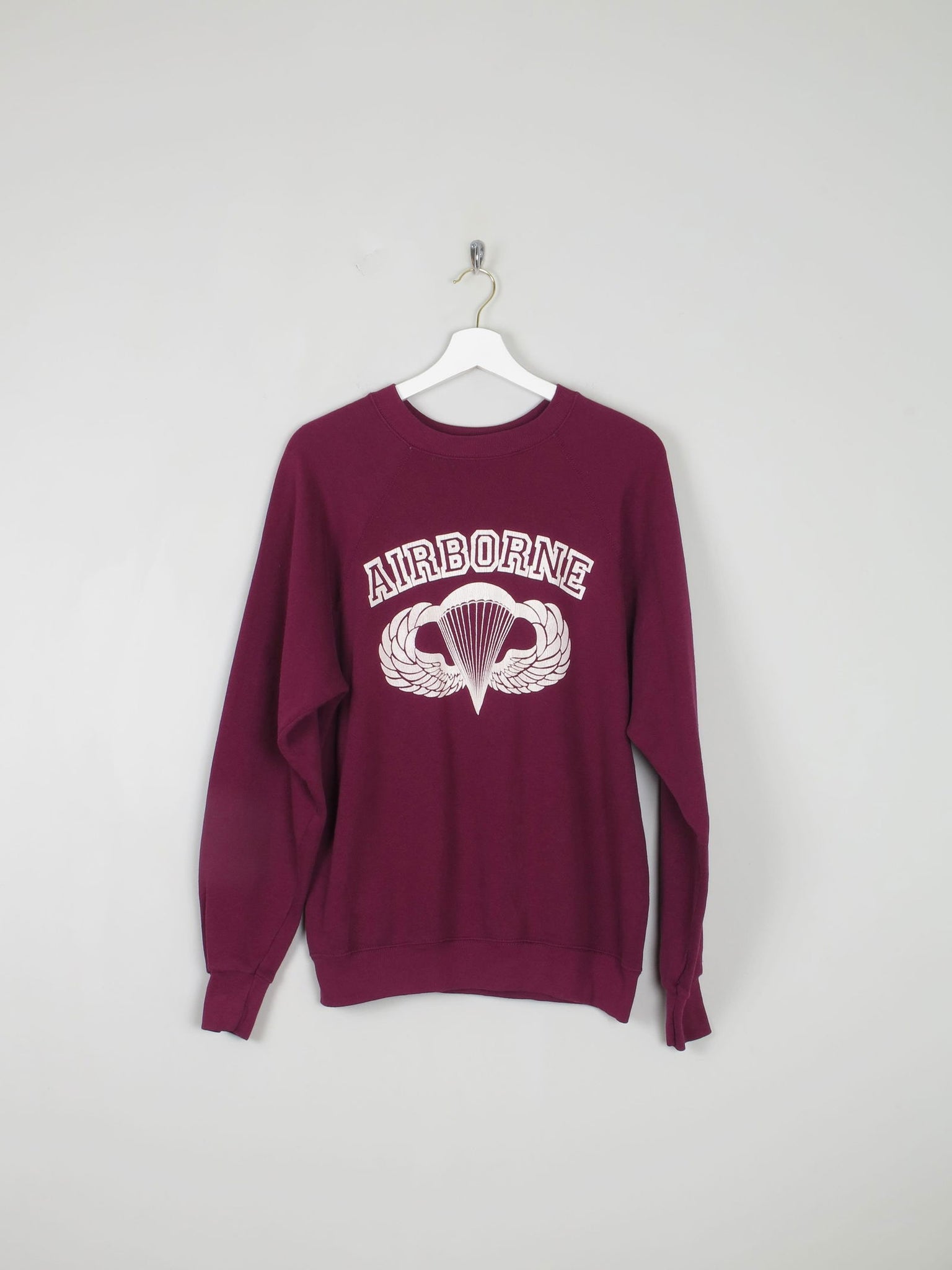 Men’s  Vintage Wine Sweatshirt S - The Harlequin