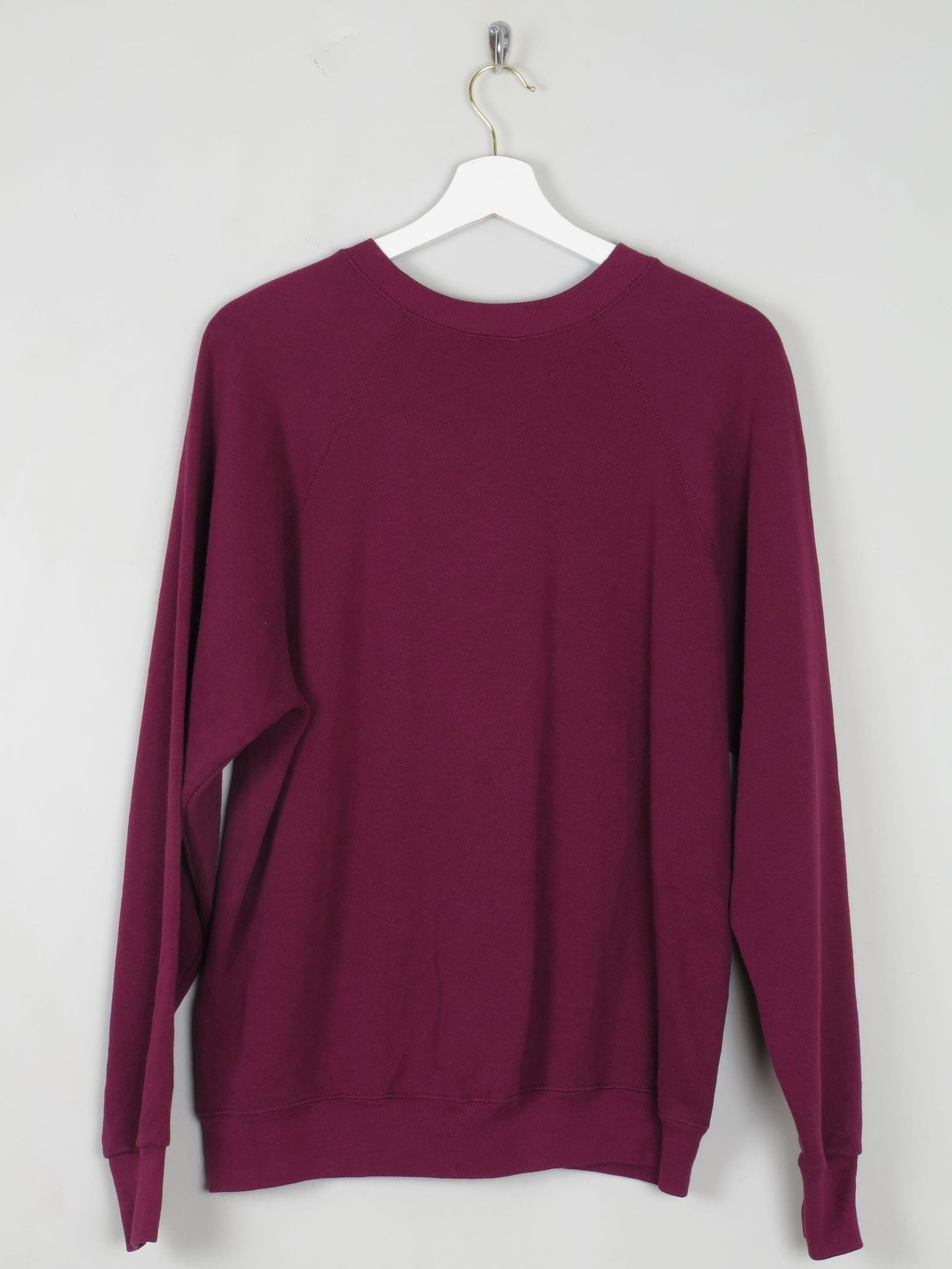 Men’s  Vintage Wine Sweatshirt S - The Harlequin