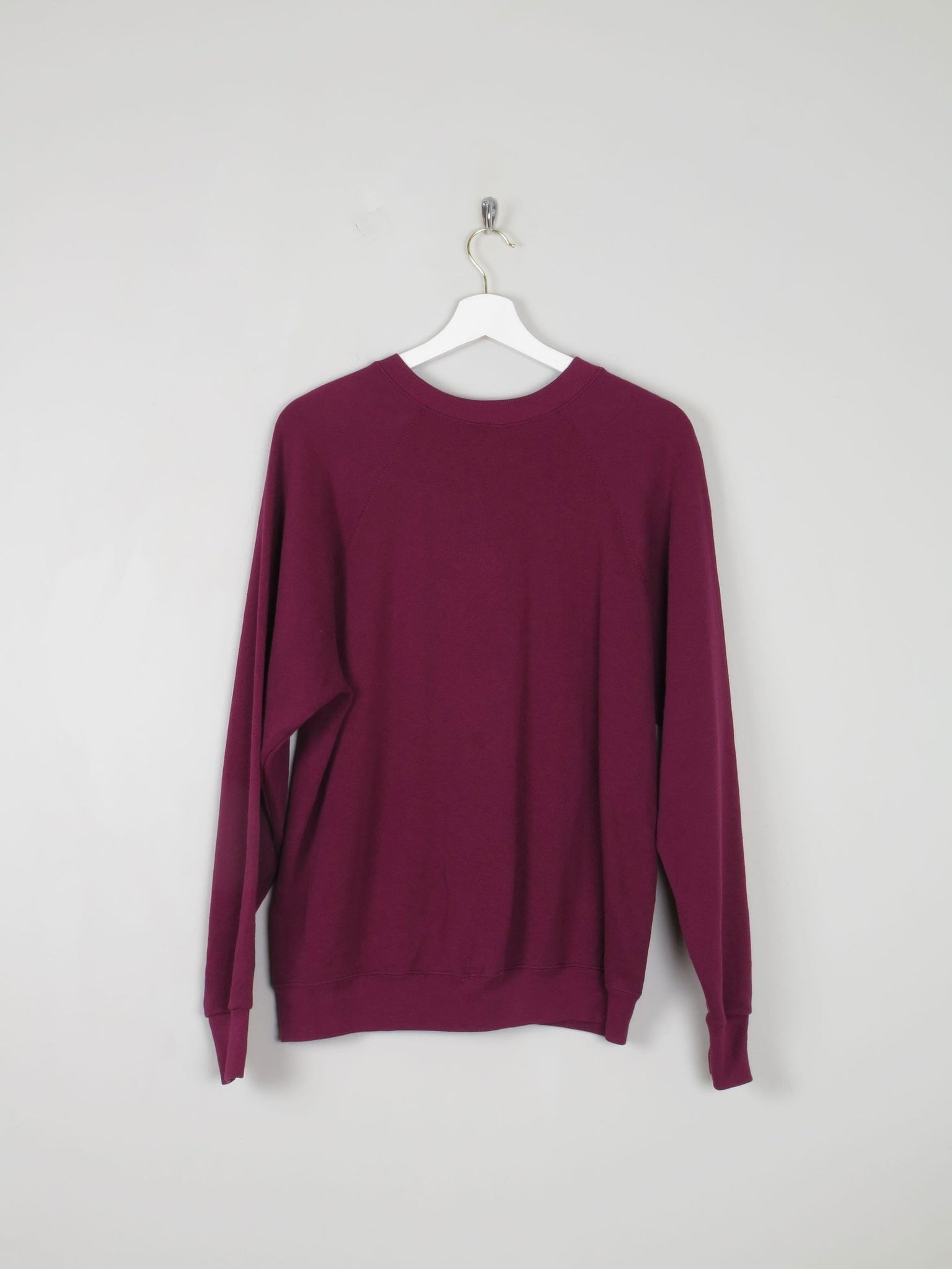 Men’s  Vintage Wine Sweatshirt S - The Harlequin