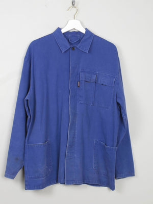 Men's Vintage Work Jacket Blue M - The Harlequin