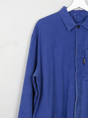 Men's Vintage Work Jacket Blue M - The Harlequin