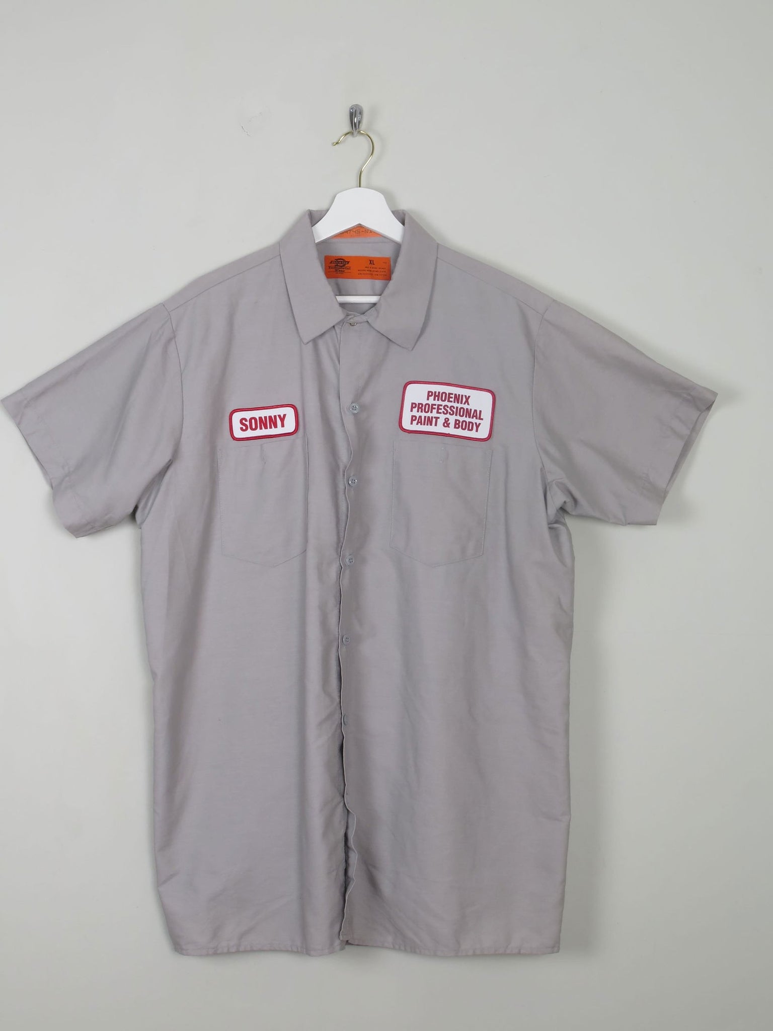 Men's Vintage Work Shirt Dickies XL - The Harlequin