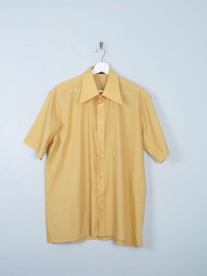 Men's Vintage Yellow Shirt XL - The Harlequin