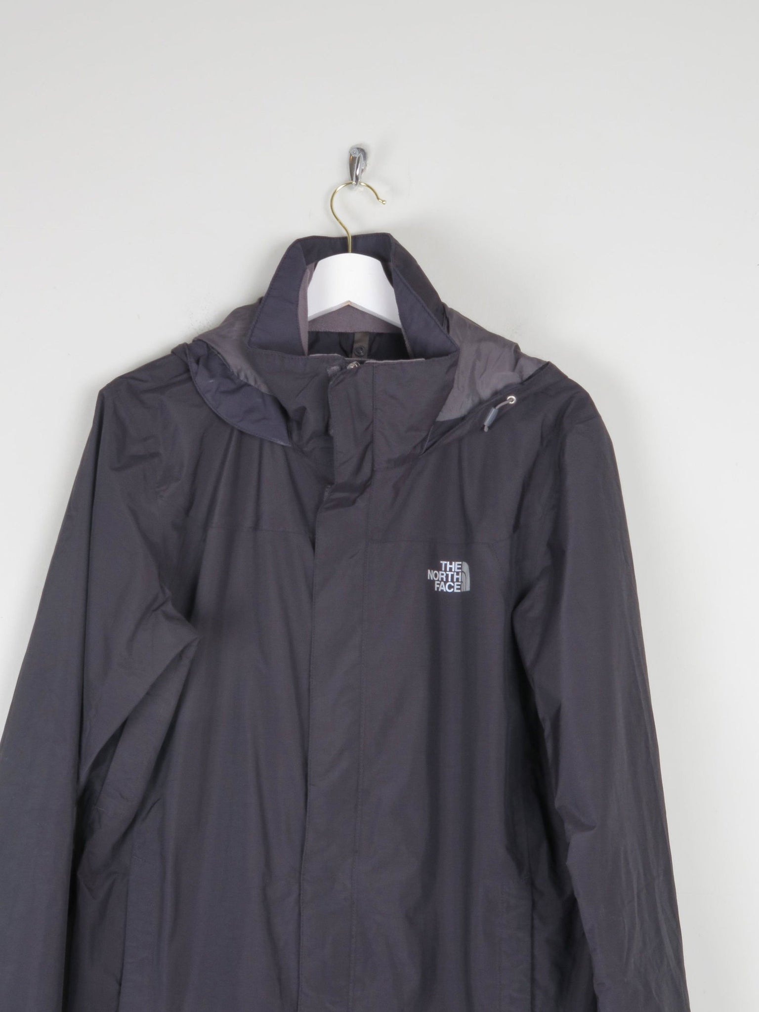 Mens Black The North Face Windbreaker Waterproof Jacket S - The Harlequin