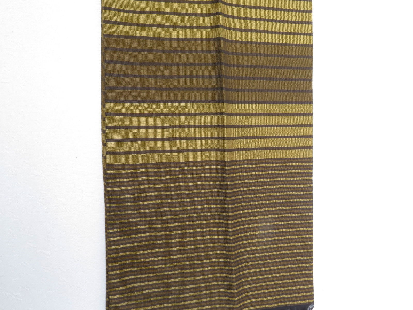 Mens Classic Vintage Green  Printed Cravat Style Scarf - The Harlequin