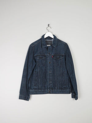 Mens Dark Blue Vintage Levis Denim Jacket S - The Harlequin