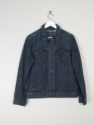 Mens Dark Blue Vintage Levis Denim Jacket S - The Harlequin