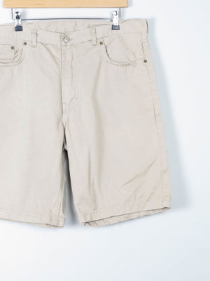 Mens Khaki Levi’s Shorts Long Vintage 34" - The Harlequin