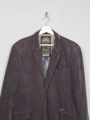 Mens Printed Velvet Scotch and Soda Jacket 42" - The Harlequin