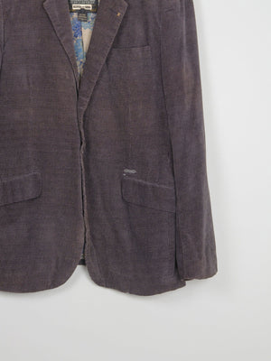 Mens Printed Velvet Scotch and Soda Jacket 42" - The Harlequin