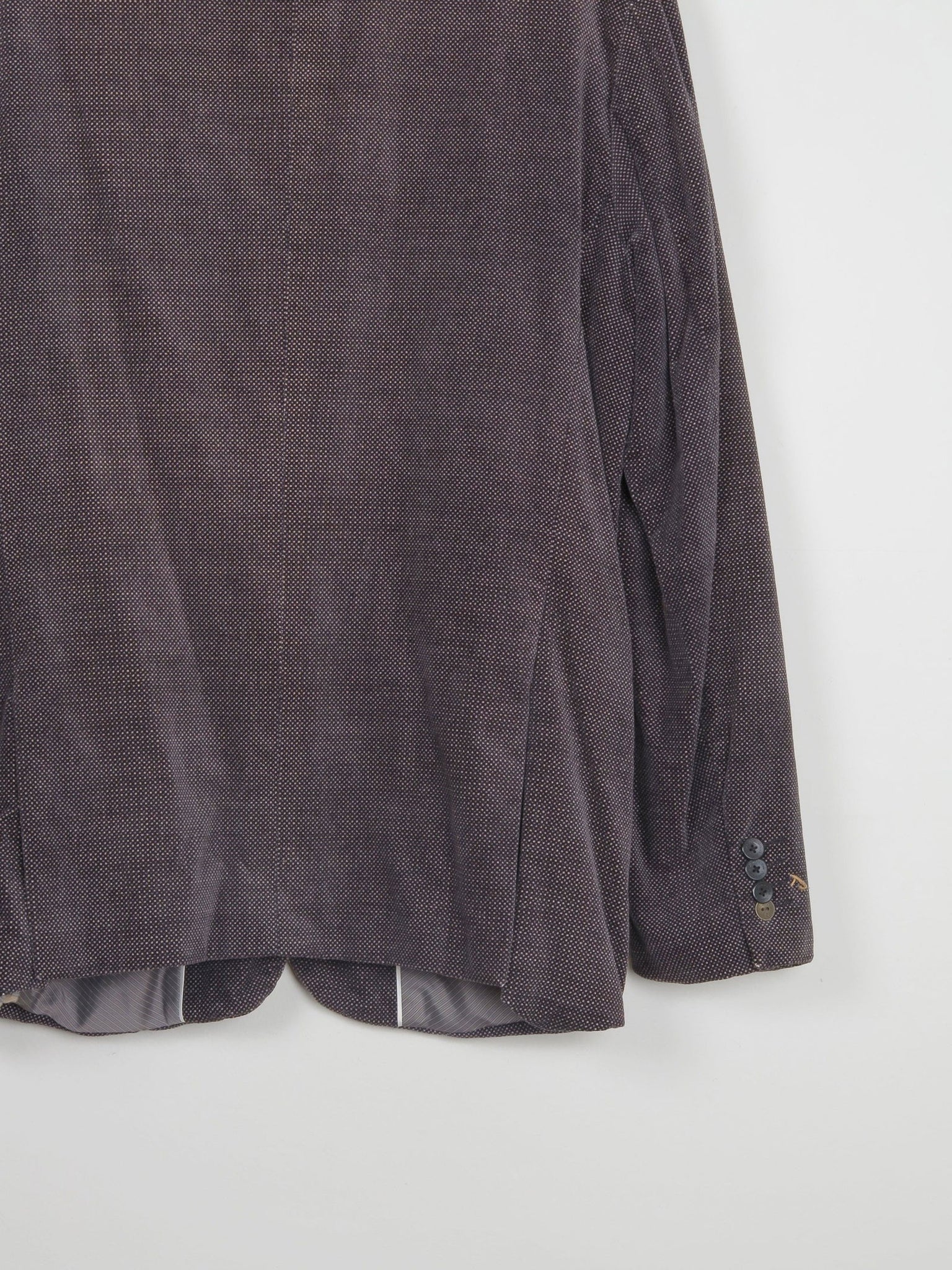 Mens Printed Velvet Scotch and Soda Jacket 42" - The Harlequin