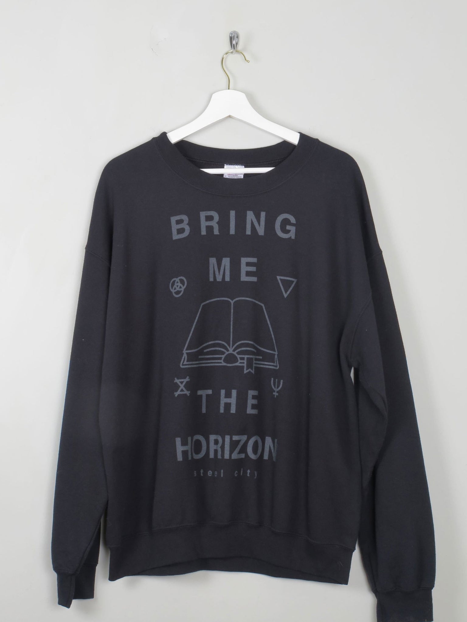 Mens Vintage Band Sweatshirt L - The Harlequin