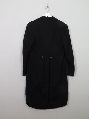 Mens Vintage Black Tails Coat 40 - The Harlequin
