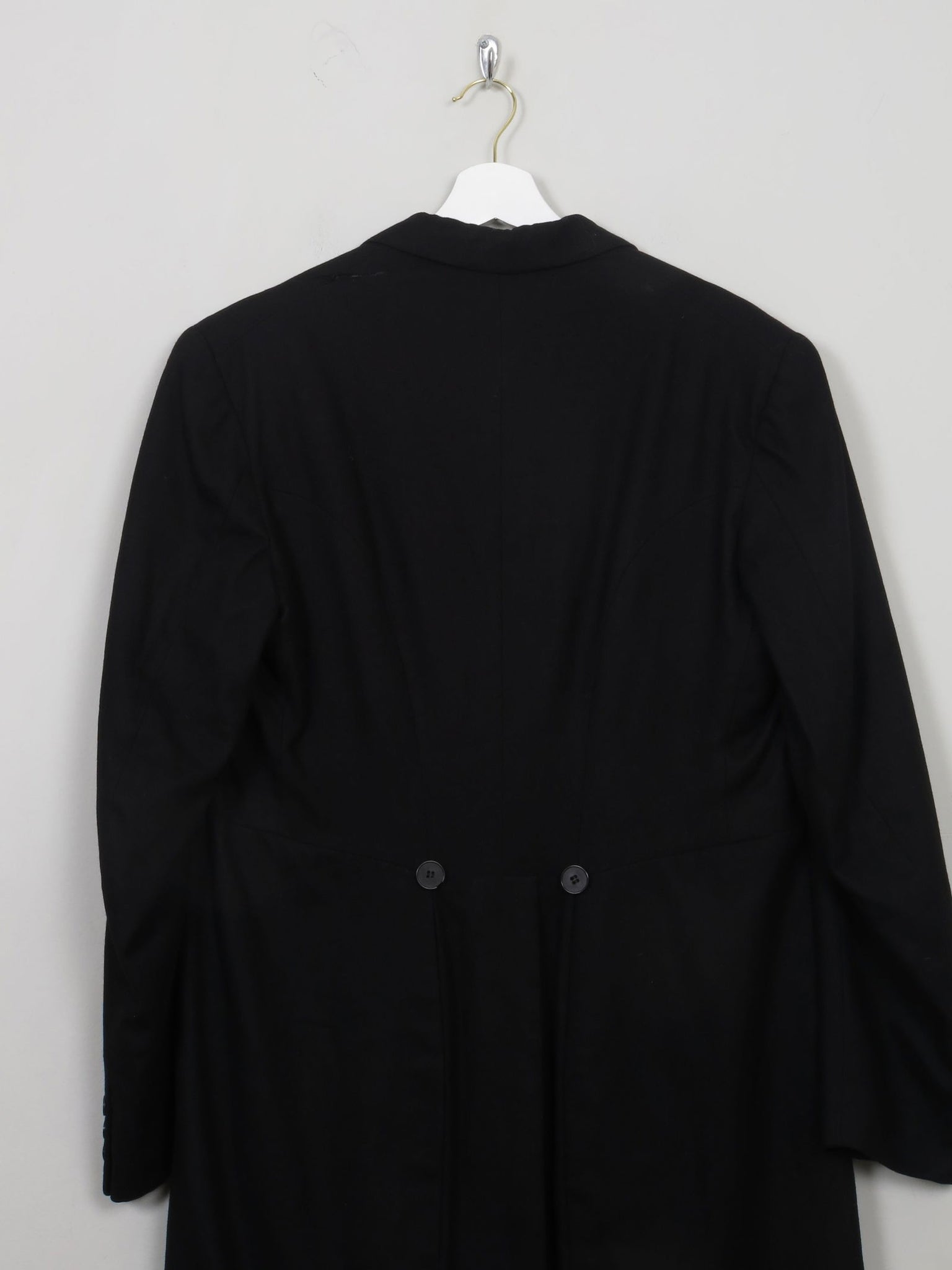 Mens Vintage Black Tails Coat 40 - The Harlequin