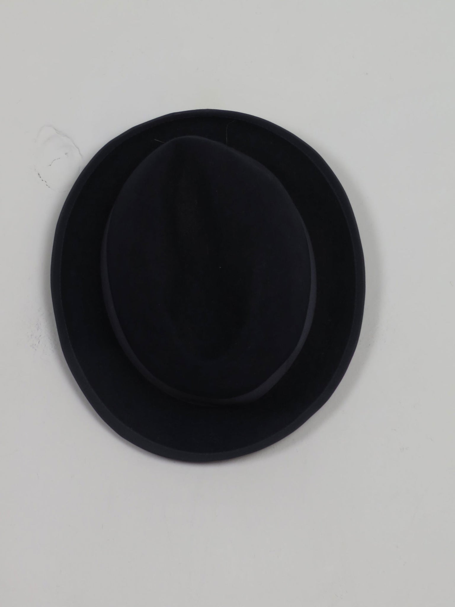 Mens Vintage Navy Trilby - The Harlequin