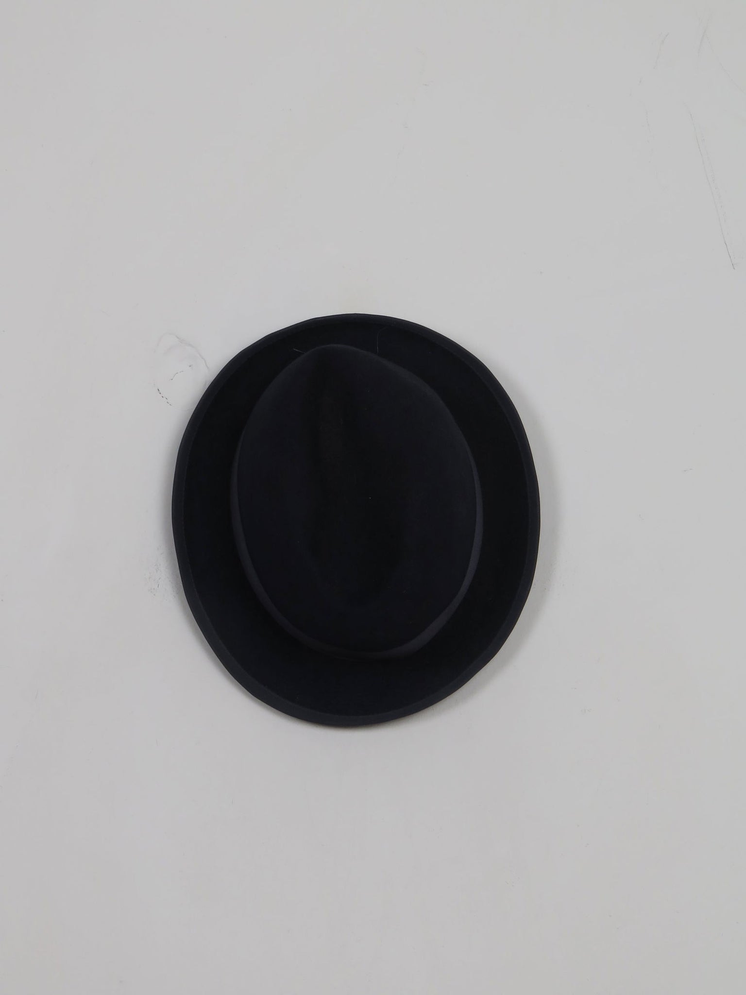 Mens Vintage Navy Trilby - The Harlequin